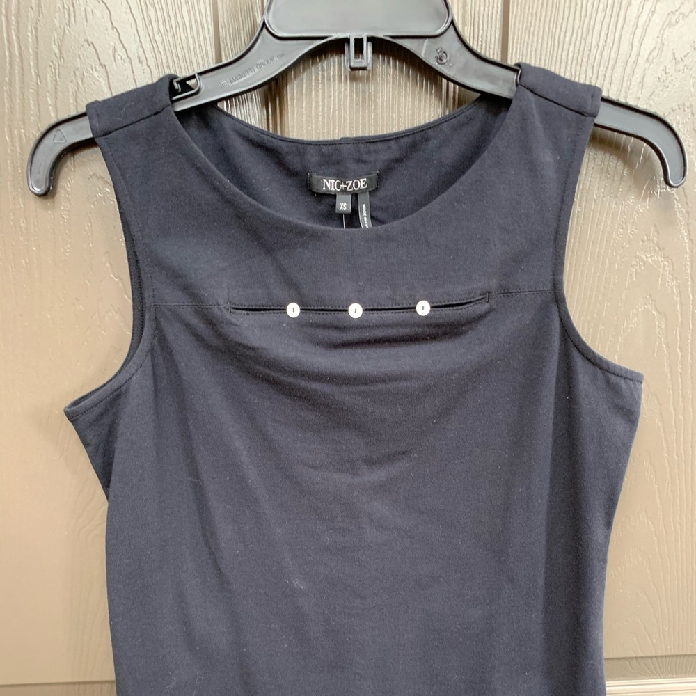 Nic+Zoe Top Slit Tank